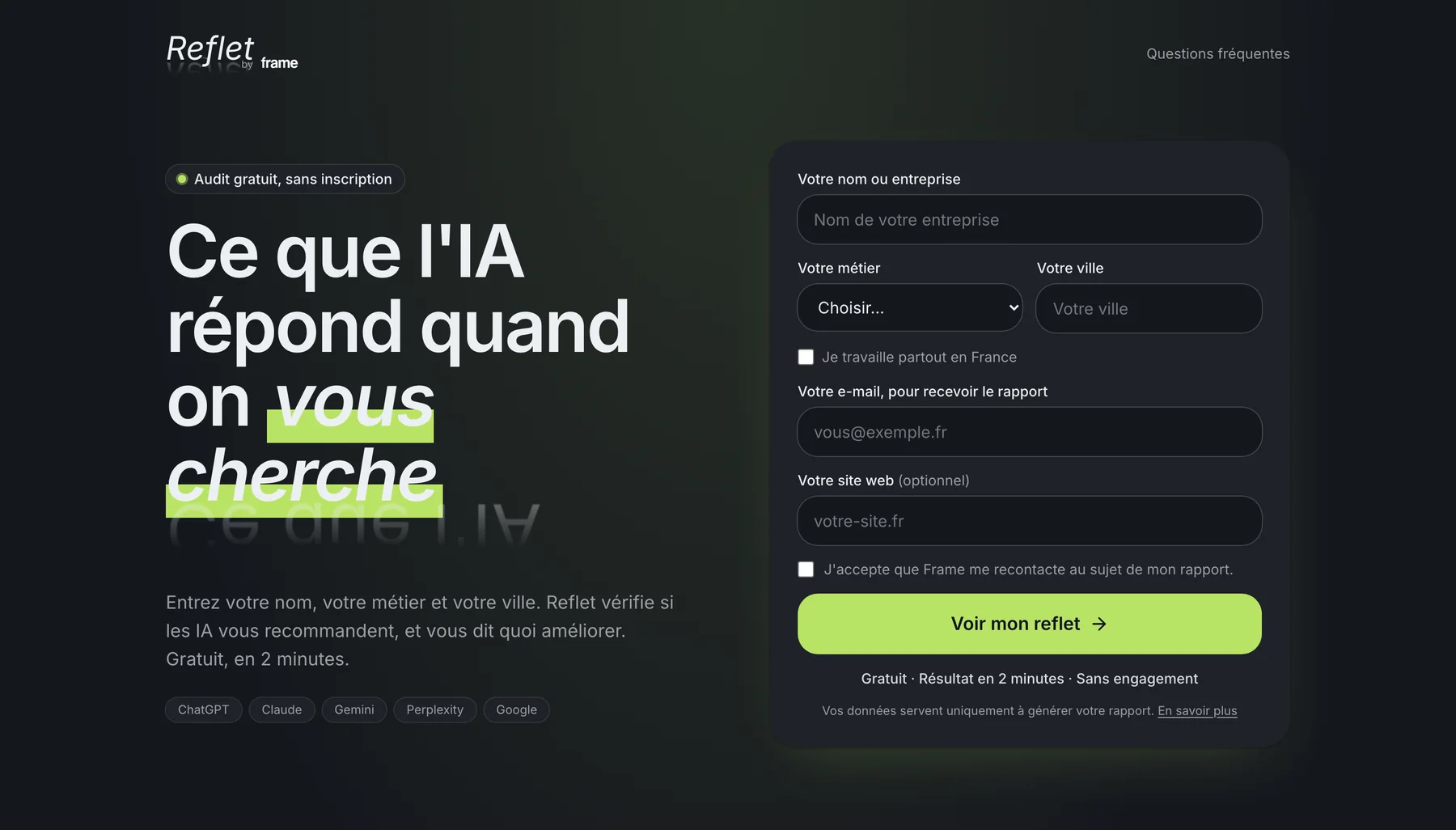 Capture de audit.getframe.fr